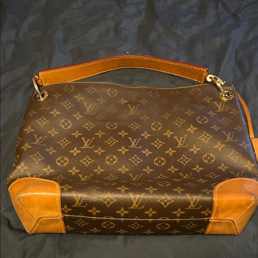 Louis Vuitton Brown Monogram Shoulder Bag - Picture 6 of 15